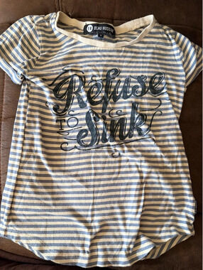 Beau Hudson Striped t shirt  girl 5t